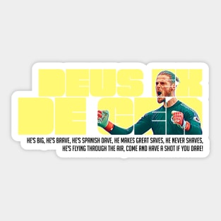 Deus Ex De Gea Sticker